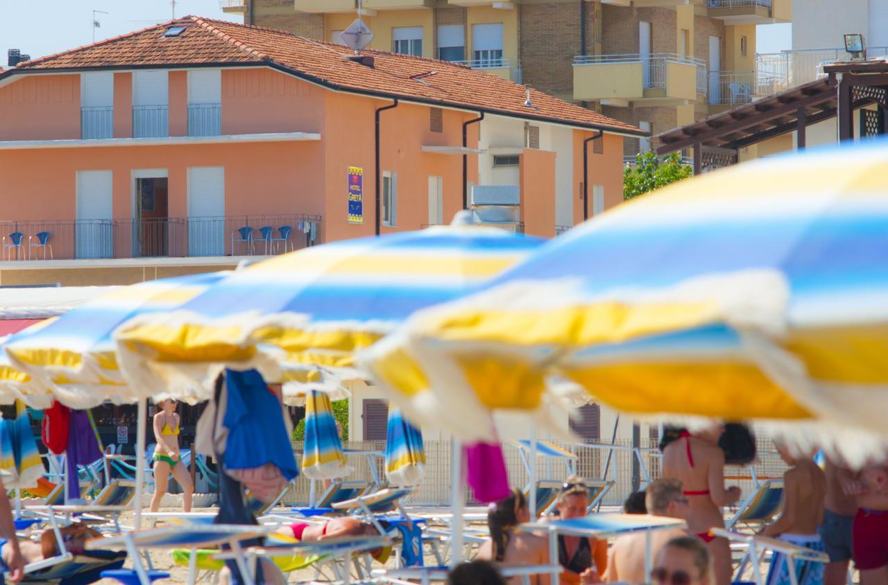 Hotel Greta B&B Rimini Zewnętrze zdjęcie